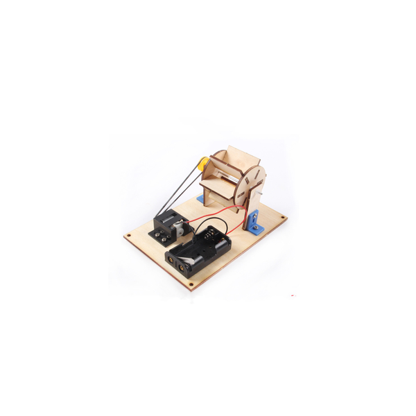 School stem toy Educational kits DIY wood hydro electric power stem kids toys