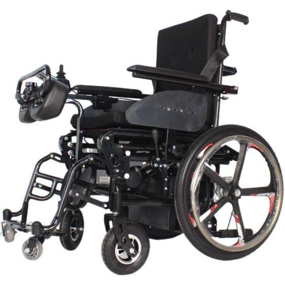 Medical Rehabilitation Wheelchair Folding carbon Steel Wheelchair High Quality Electric Wheelchair