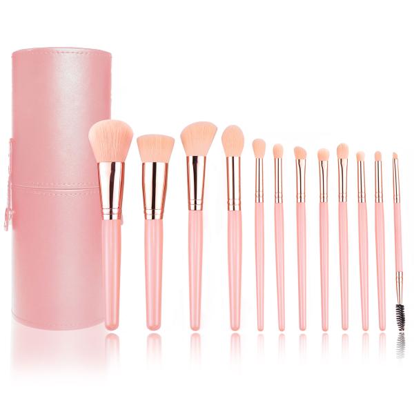 Custom Logo Kabuki Make Up Makeup Brushes 2024 New Fashion Foundation Powder Eye Shadow Blending Concealer Brush Set For Makeup