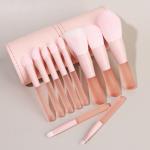 FYD Professional Mini Pink Makeup Brushes Kit Custom Logo Portable Travel Size Face Cosmetic Makeup Brushes Private Label