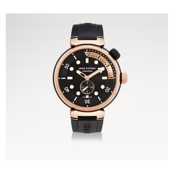 Landbourne Street Diver, automatic, 44mm, steel & rose gold