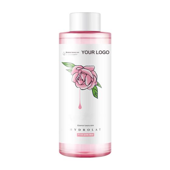 MULAN 400mL Rose Water Skin Toner Hot Sale Private Label Moisturizing Face Lotion Smooth and Silky Nourishing Skin Care Natural