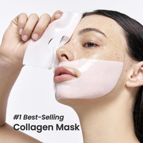 Best Selling Private Label Moisturizing Pore Shrinking Hydrogel Face Mask Bio-Collagen Real Deep Mask for Face Skin Care