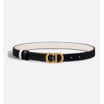 Black & Latte Smooth Calf Leather 20mm