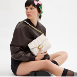 Times Square Tabby Shoulder Bag with Quilting