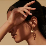 Hermes sur Mer earrings, small model