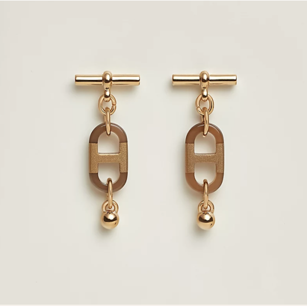 Hermes sur Mer earrings, small model