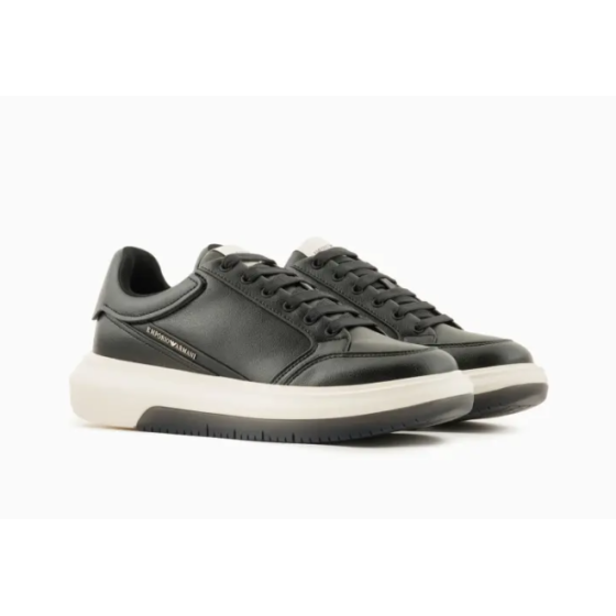 Men's lace-up low-top round-toe fashionable casual sports shoes