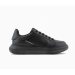 Men's Eagle Logo Leather Casual Sneakers