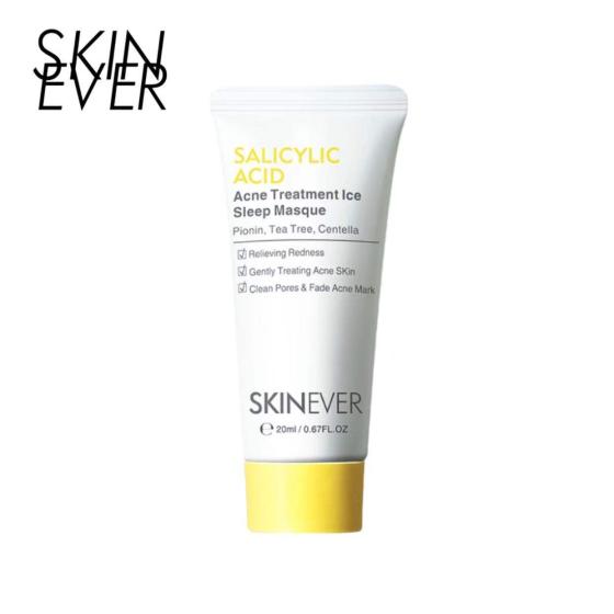 SKINEVER Deep Cleansing Facial Cleanser Organic Cream Oil and Foam for Oily Adult Skin Care Sample 20ml SE001S