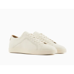 Men's sheepskin lace-up low-top round-toe flat casual sneakers