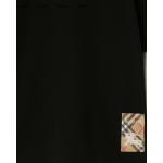Check Label Cotton T-shirt