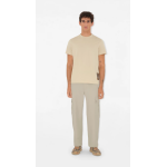 Check Label Cotton T-shirt