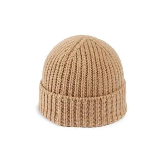 Wool and cashmere blend hat with Double G