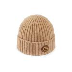 Wool and cashmere blend hat with Double G