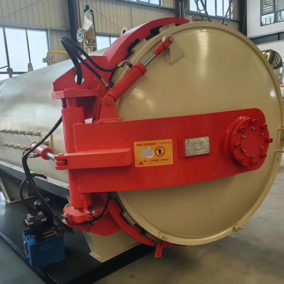 Fully Automatic Small Compound Carbon Fiber Composite Autoclave with Pressure Vessel and Essential Engine Core Components