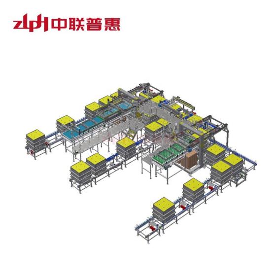 ZLPH Automatic Loading and Unloading Machines Food Sterilising Machine Food Sterilizer Retort