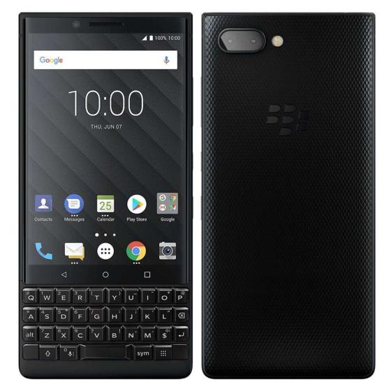 BlackBerry KEY2 Dual Sim 4.5'' Black Silver 64GB 6GB RAM Android 8.1 Phone