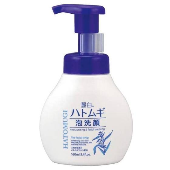 Made in Japan Pearl Barley Face Wash Foam 160g Hatomugi Skin Care Products Plant Delived Cosmetics Best Selling Products 2023