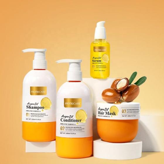 Luxury Shampoo for Hair Care Argan Oil Shampoo Organic Hair Shampoo And Conditioner Sets Private Label Wholesale