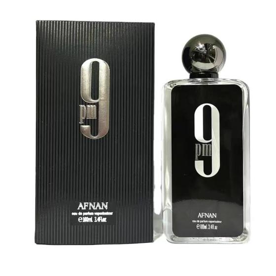 Afnan Premium Quality Best Fragrance Perfume Top Grade 9PM EDP 100ML (3.4Oz) Unisex Floral Scents for Men and Women