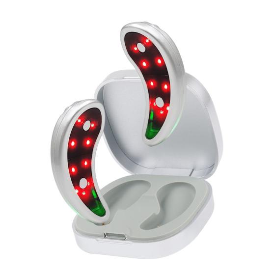 Synogal Hand Free Dark Circles Eye Bag Removal Under Eye care Red Light Therapy EMS Eye Massage Instrument