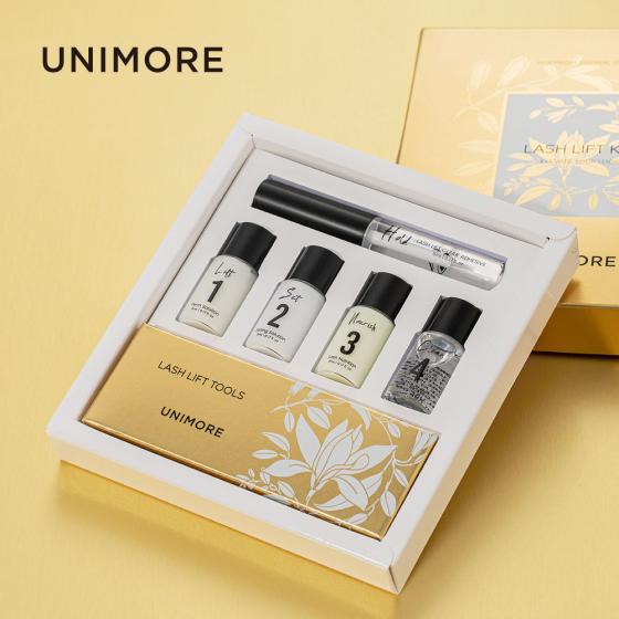 Unimore wholesale custom diy Cysteamine 5 applications professional Brow lamination Lash tint eyelash perm lift lifting kit
