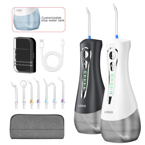 power Dental jet Floss 320ml flossing Ipx7 Portable mini Oral Irrigator wireless home Teeth care Cleaning Electric Water flosser