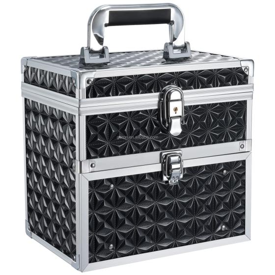 Hot fashion all-in-one Makeup Case OEM Professional Salon Nail/Face makeup supplies set