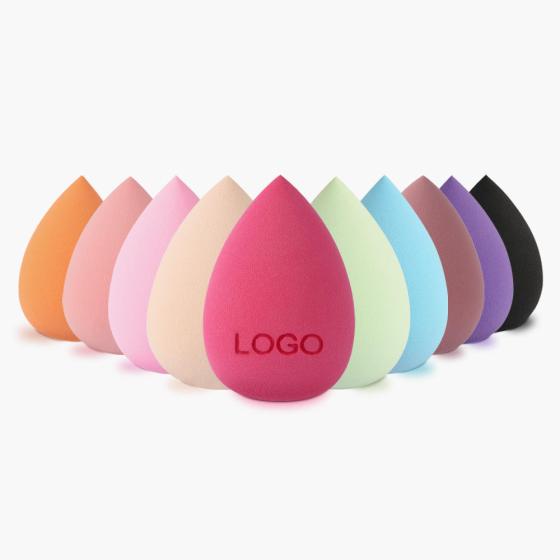 Custom Logo Eco Friendly Makeup Sponge Microfiber Flat Soft Makeup Blender Sponge Set Non Latex Free Makeup Sponge