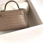 Customized Women's Handheld Crossbody Leather Crocodile embossed cowhide designer bags hand bags ladies wallet bags for women