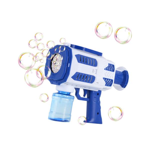 Amazon Best-selling Automatic Electric Bubble Gun Summer Outdoor Gatling Gun Soapy Water Bubble Machine toys For Kids